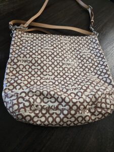 Vintage Coach Crossbody Bag