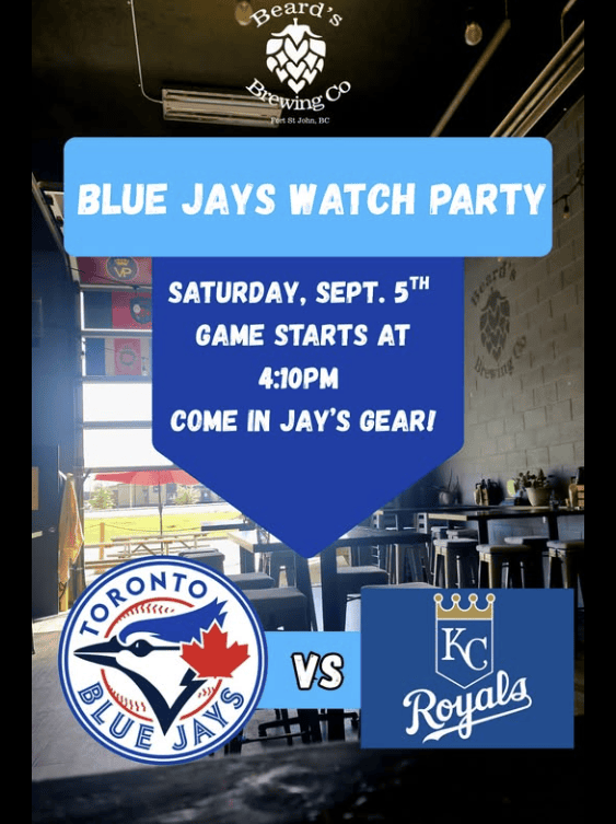 Blue Jays Watch Party - Beard's Brewing Co.