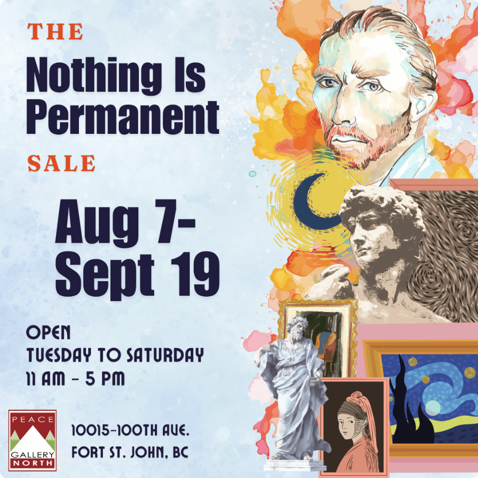 'Nothing is Permanent' Art Sale