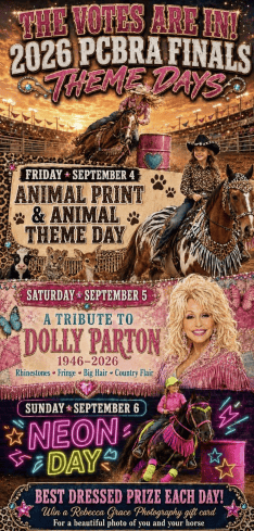 2026 PCBRA (Peace Country Barrel Racing Association) Finals