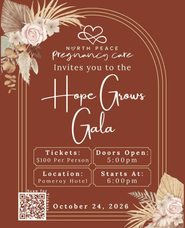 Hope Grows Gala - North Peace Pregnancy Care Centre