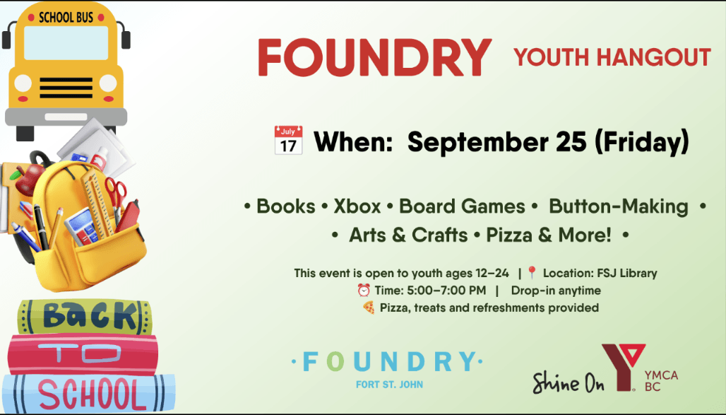 Foundry Youth Hangout - Fort St. John Library