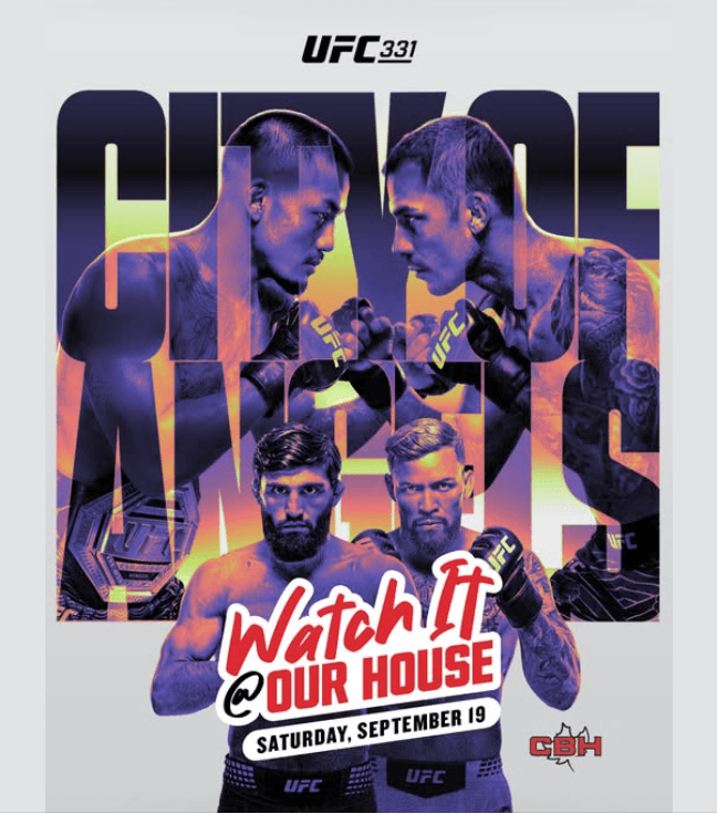 UFC 331 - Van vs. Pantoja, plus Tsarukyan vs. Ruffy - Canadian Brewhouse