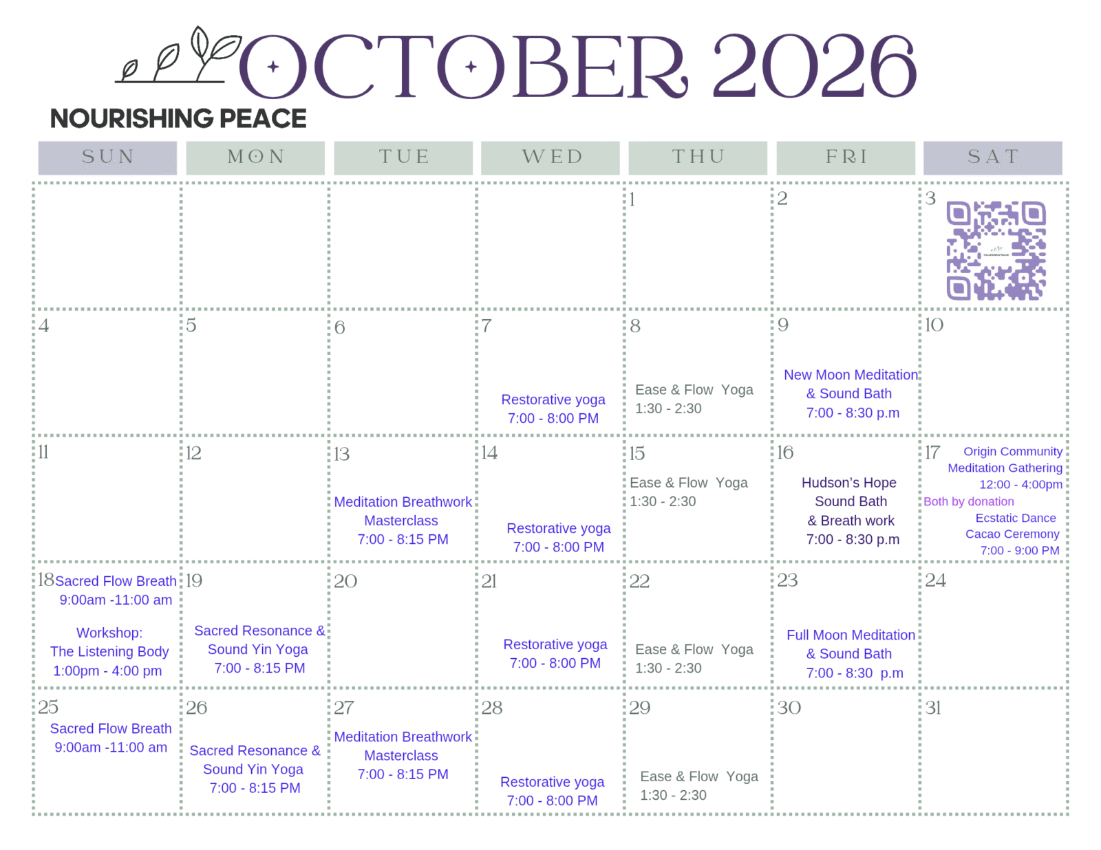 Sound Bath & Breath Work - Hudson's Hope - from fortstjohnliving.ca Events Calendar