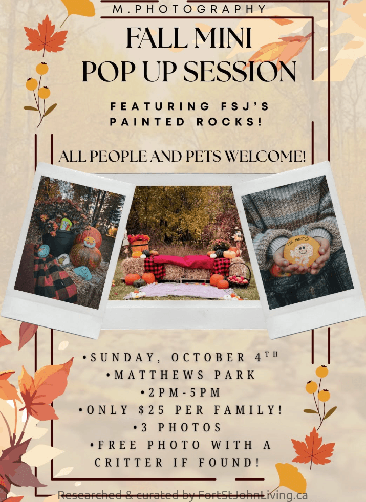 Fall Mini Pop-up & Painted Rock Hunt - Matthews Park