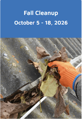 Fall Clean-Up Oct. 5-18 - PRRD