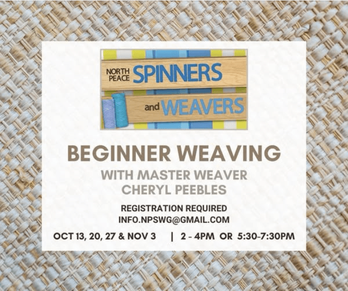 Beginner Weaving - North Peace Spinners & Weavers Guild