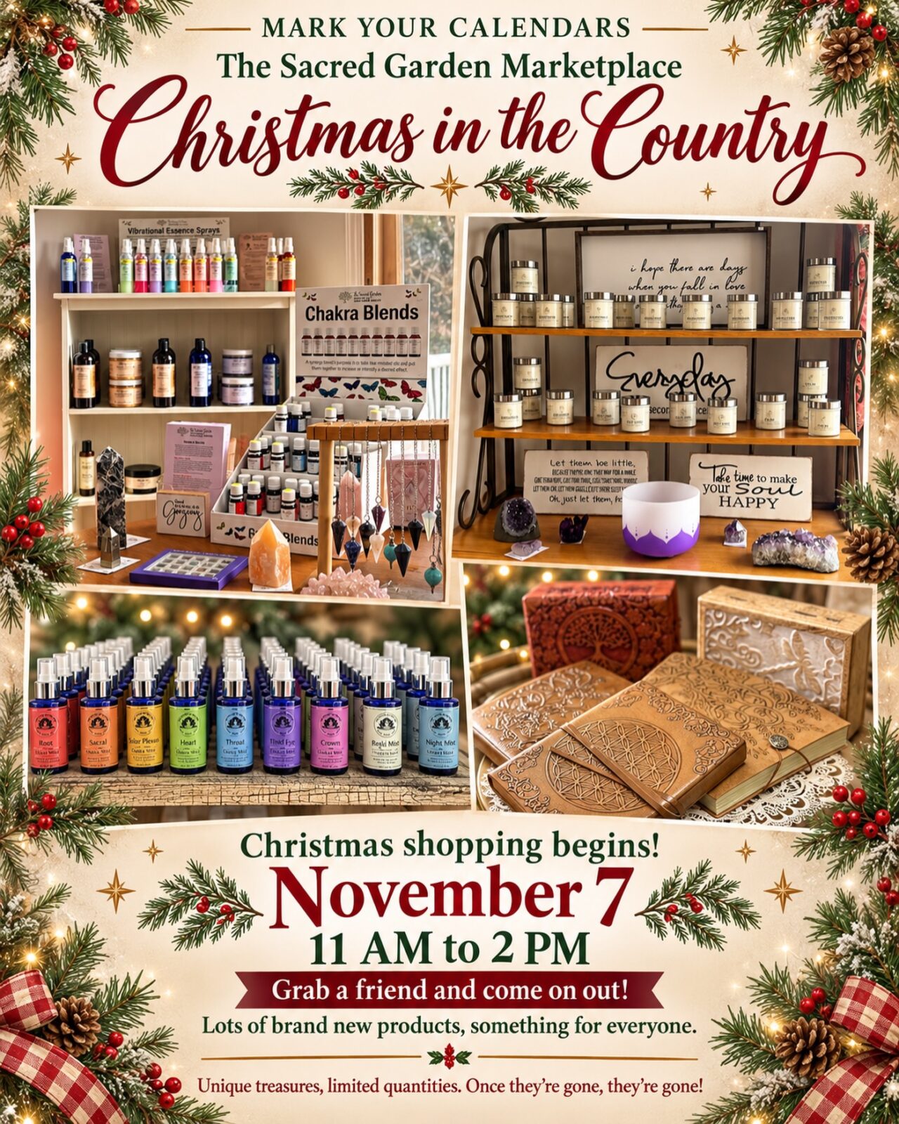 Christmas in the Country - Sacred Garden - from fortstjohnliving.ca Events Calendar