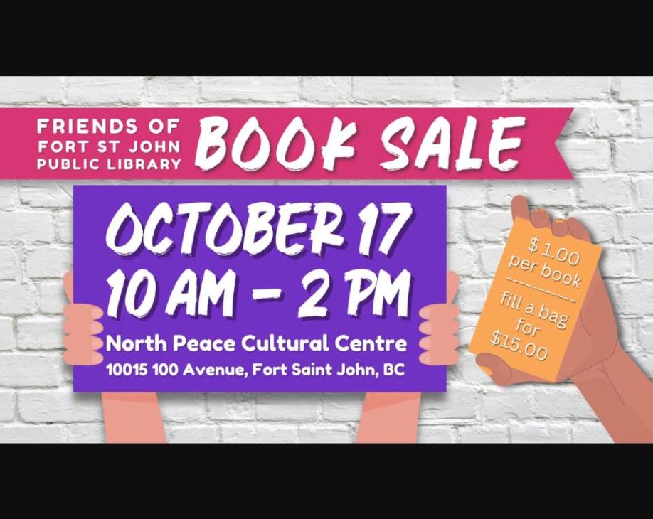 Fall Book Sale Fundraiser - NPCC - from fortstjohnliving.ca Events Calendar