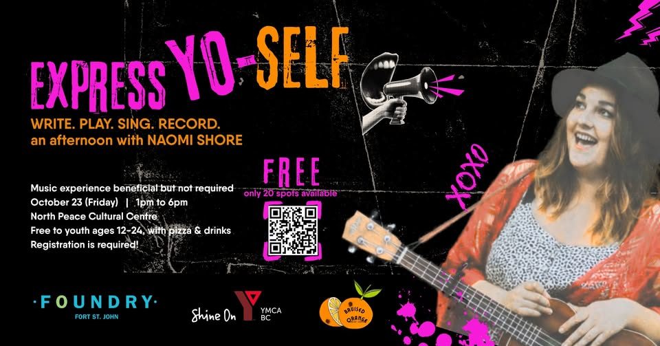 Foundry Express Yo-Self: with Naomi Shore - NPCC - from fortstjohnliving.ca Events Calendar
