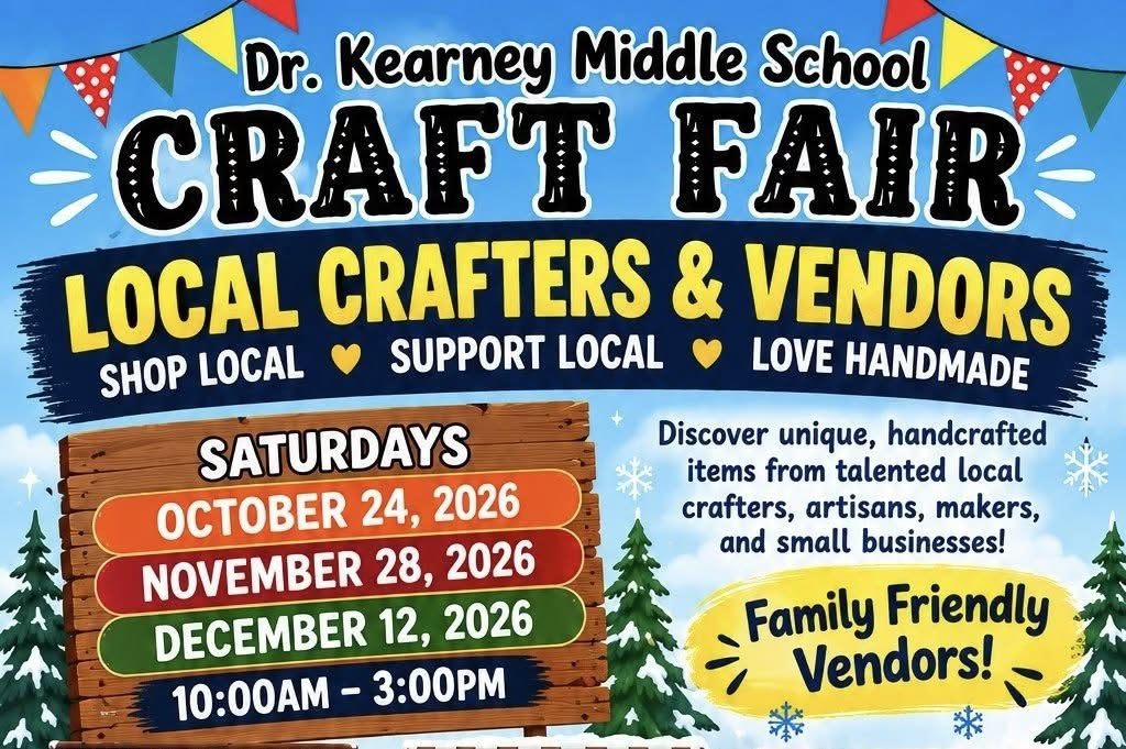 Craft Fair - Dr Kearney Middle School - from fortstjohnliving.ca Events Calendar