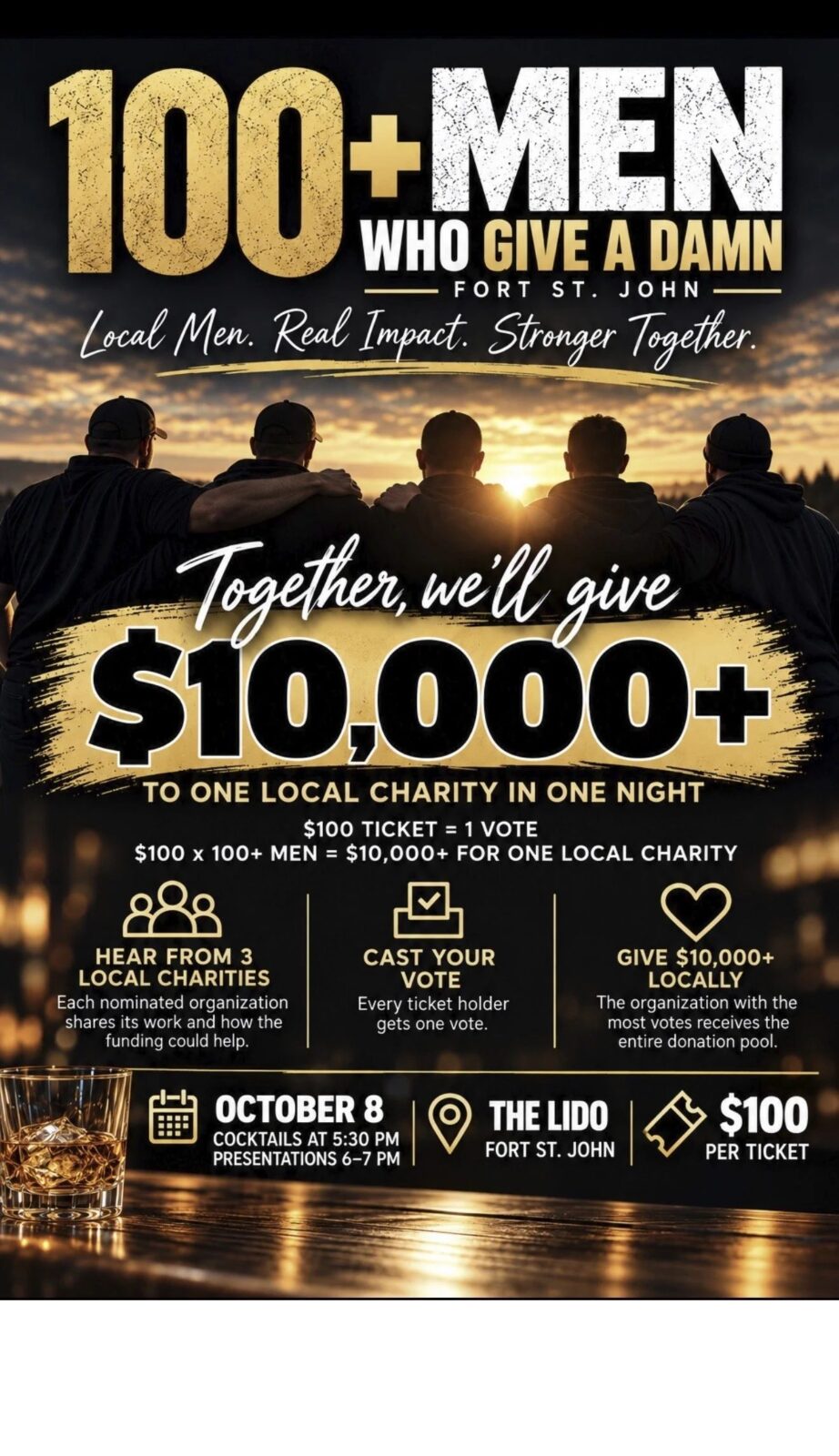 100 Men Who Give A Damn - The Lido - from fortstjohnliving.ca Events Calendar