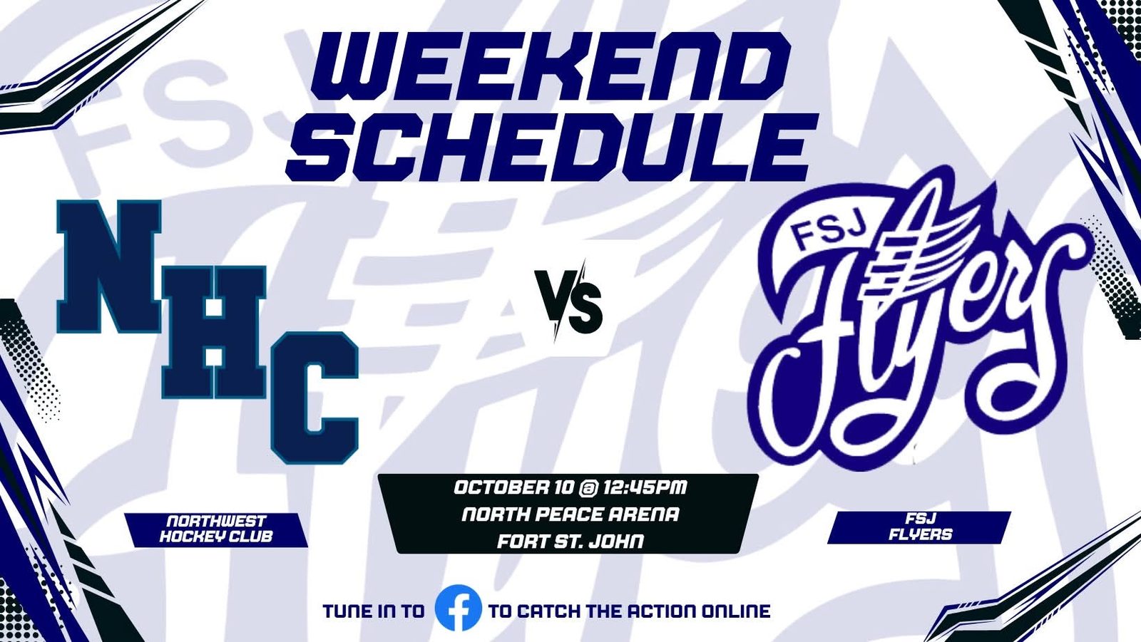 U13 Flyers vs NW Hockey Club - North Peace Arena - from fortstjohnliving.ca Events Calendar